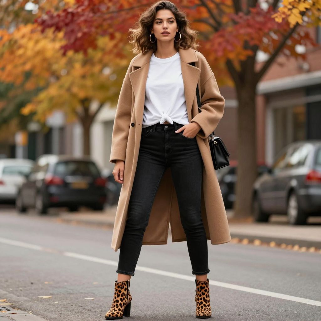 Statement Animal Print Boot Fun
