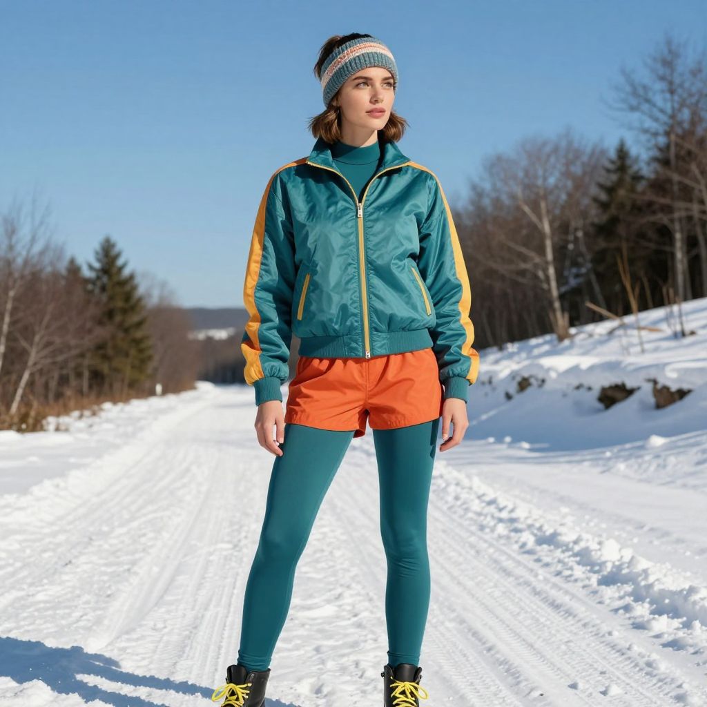 Retro Racing Stripes Throwback outfit