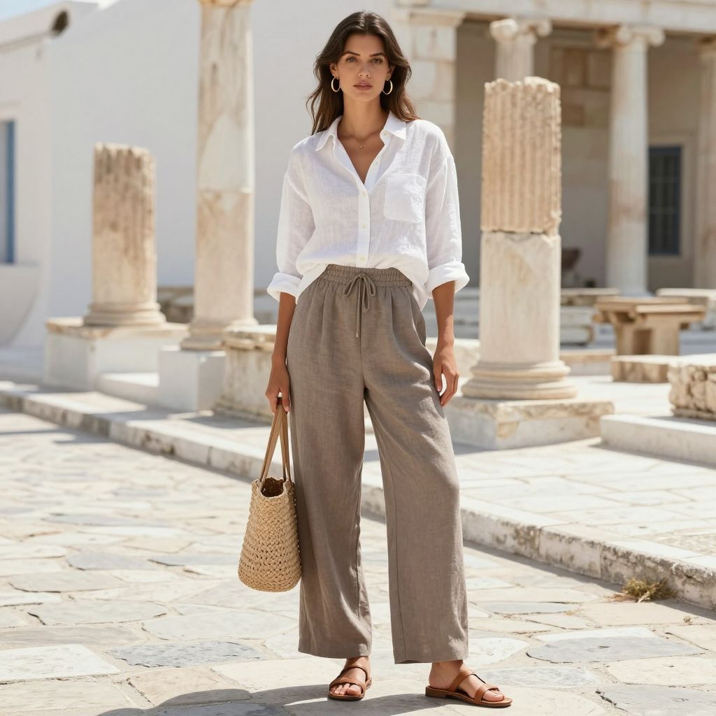 Linen love in Athens