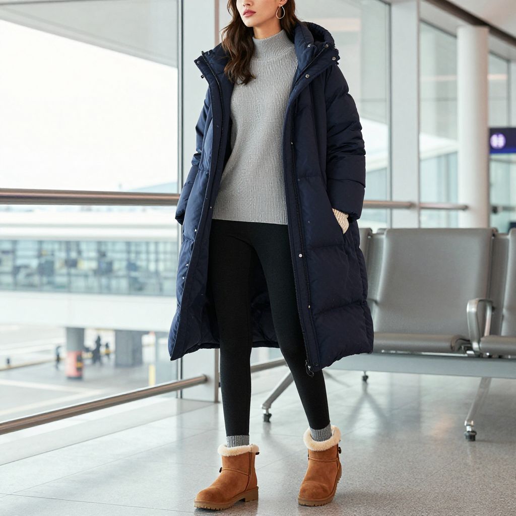 Thermal Top and Puffer Coat