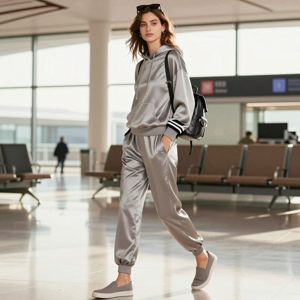 Silk Blend Tracksuit