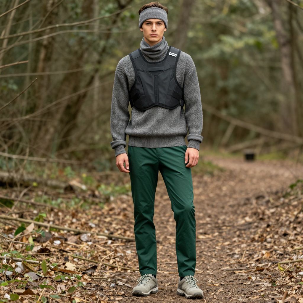 Weekend Warrior Knit Plus Armor Paintball Outfit