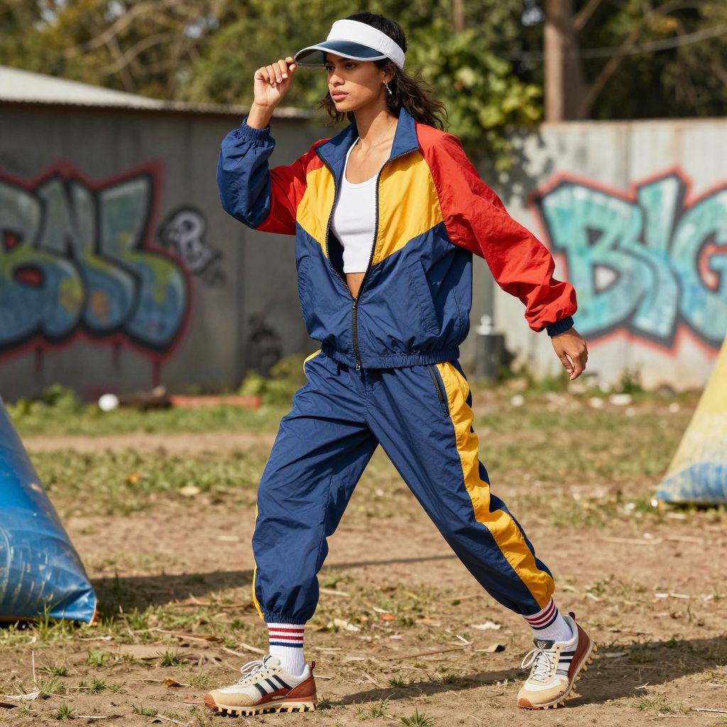 Retro Track Suit Vibe Paintball Outfit