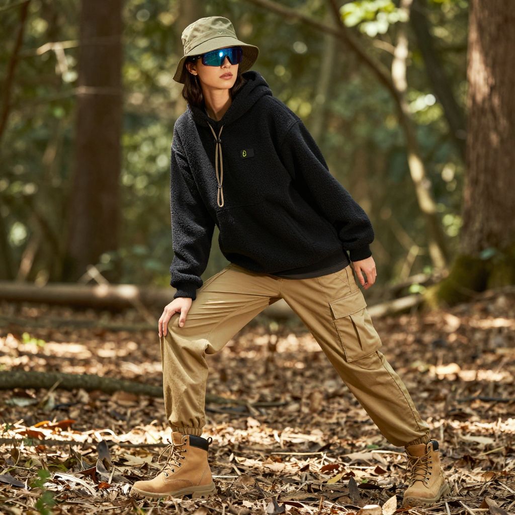 Cargo Pants with Hoodie Paintball Outfit