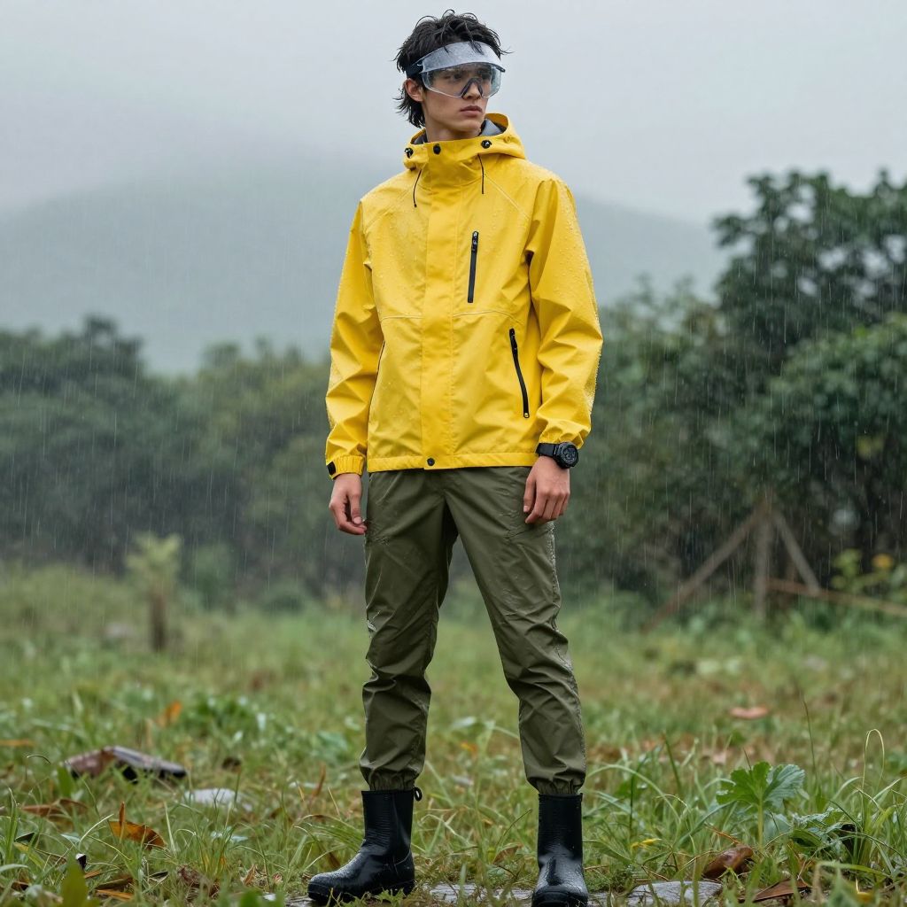 Rain Ready Shell Mix Paintball Outfit