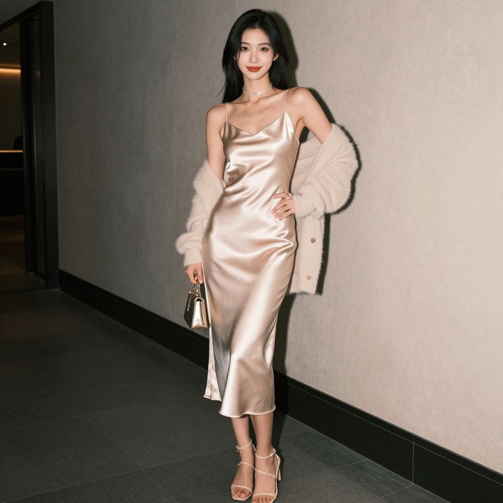 Minimalist Slip Dress