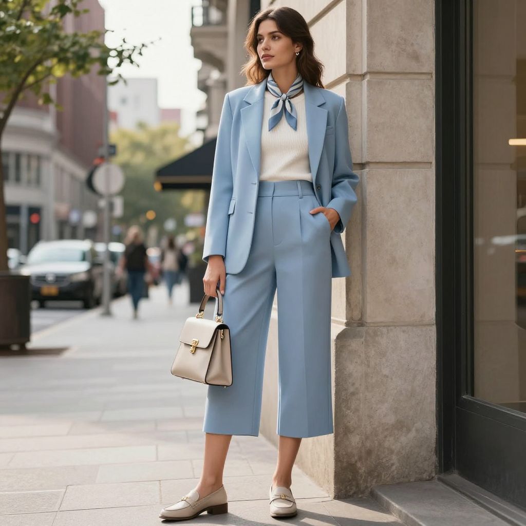 Tailored Culotte Suit