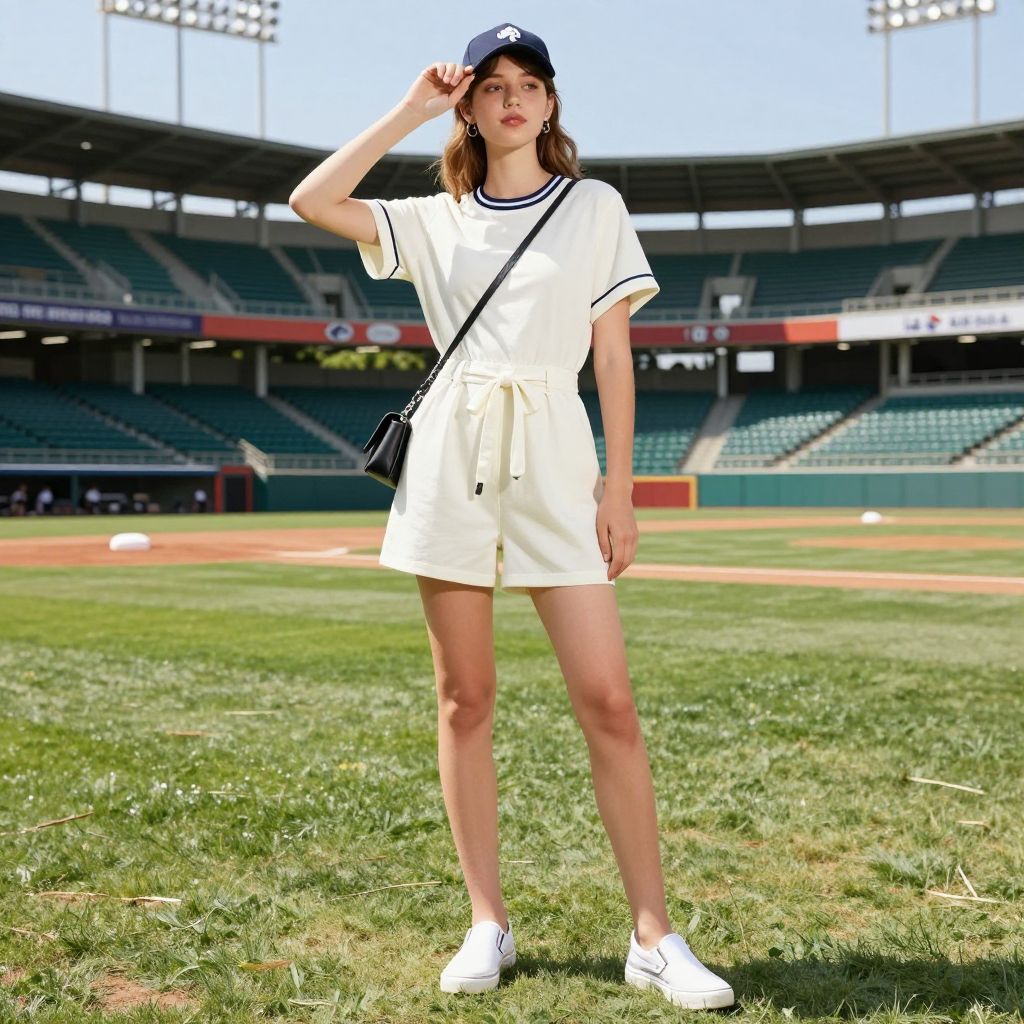 Sporty Romper Moment