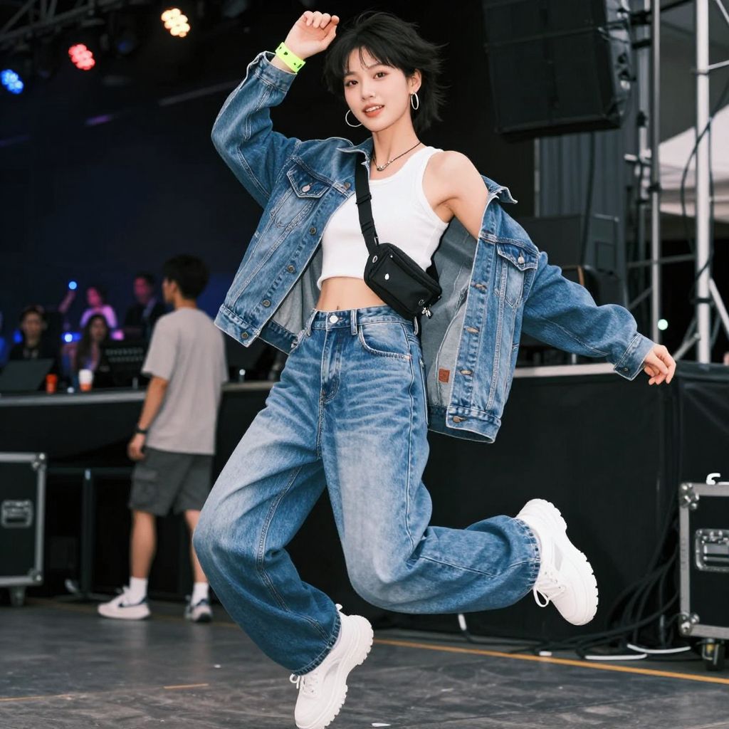 Retro Denim Energy