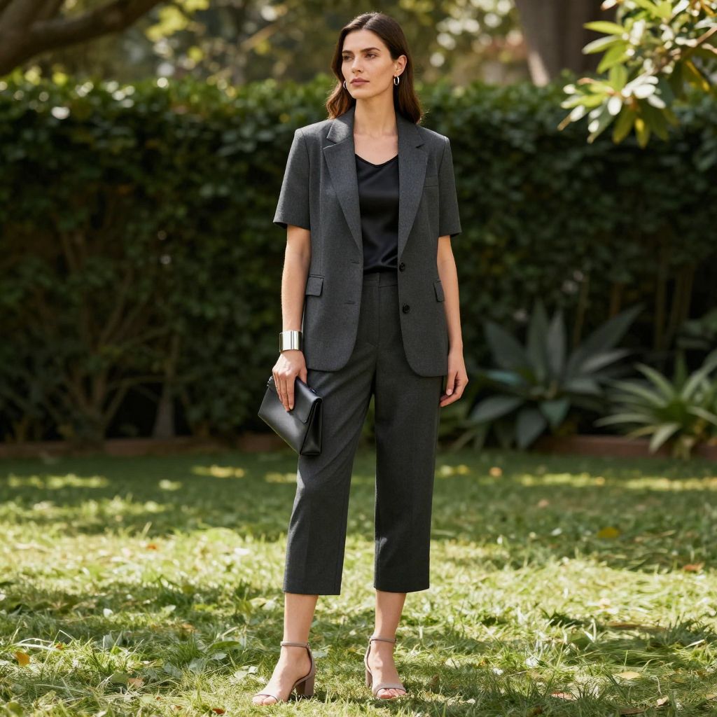 Soft Suit Shorts Set