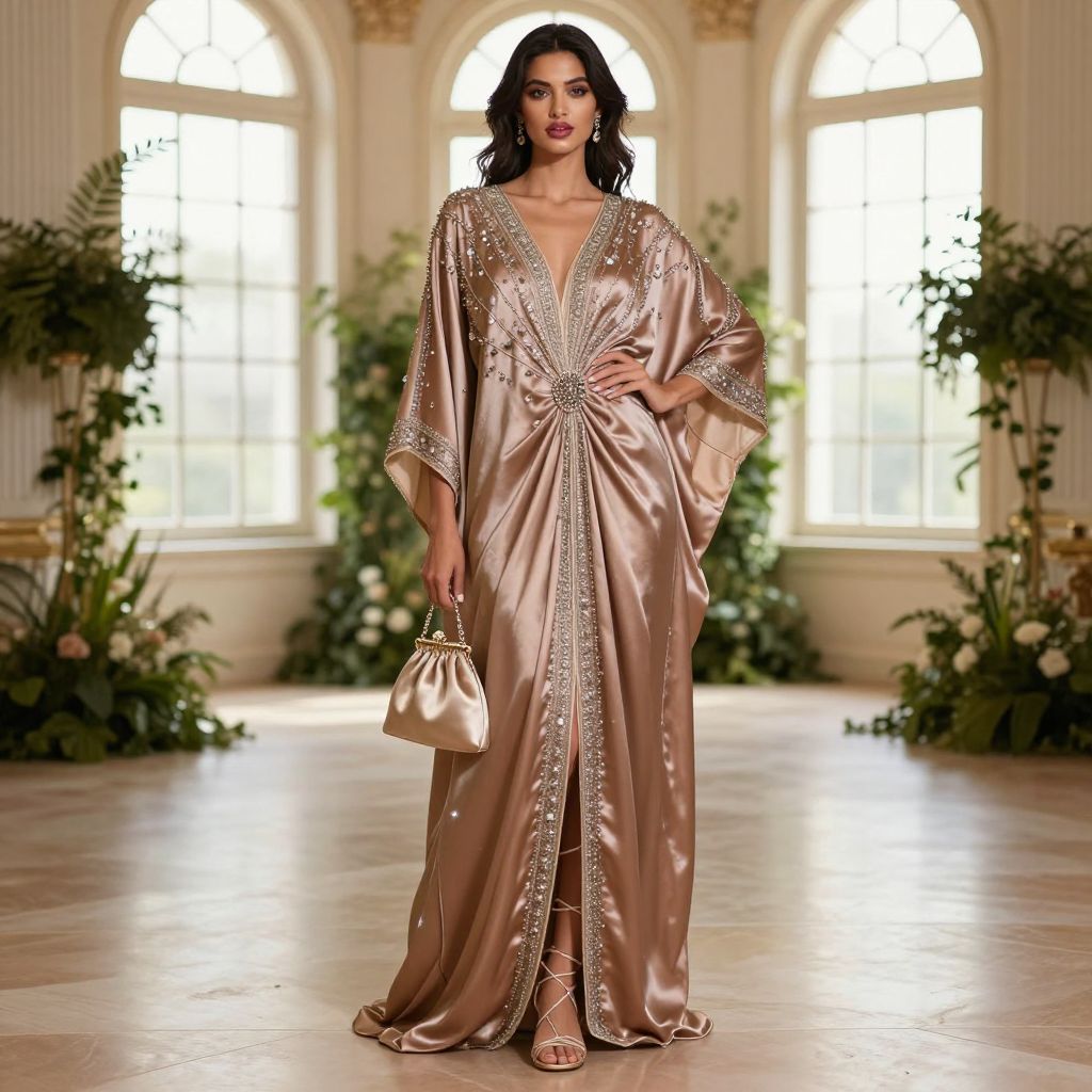 Jewel Encrusted Caftan