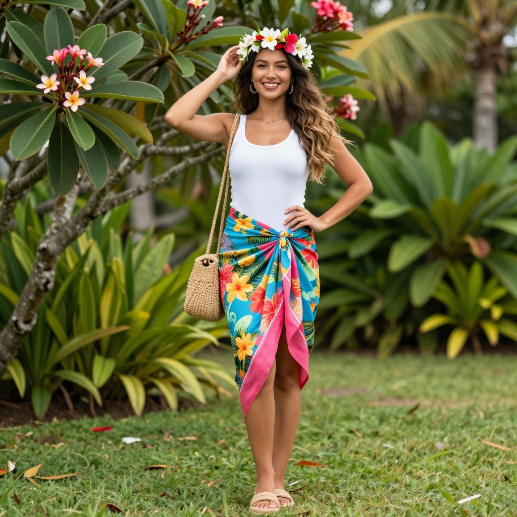 Luau outfit idea 8