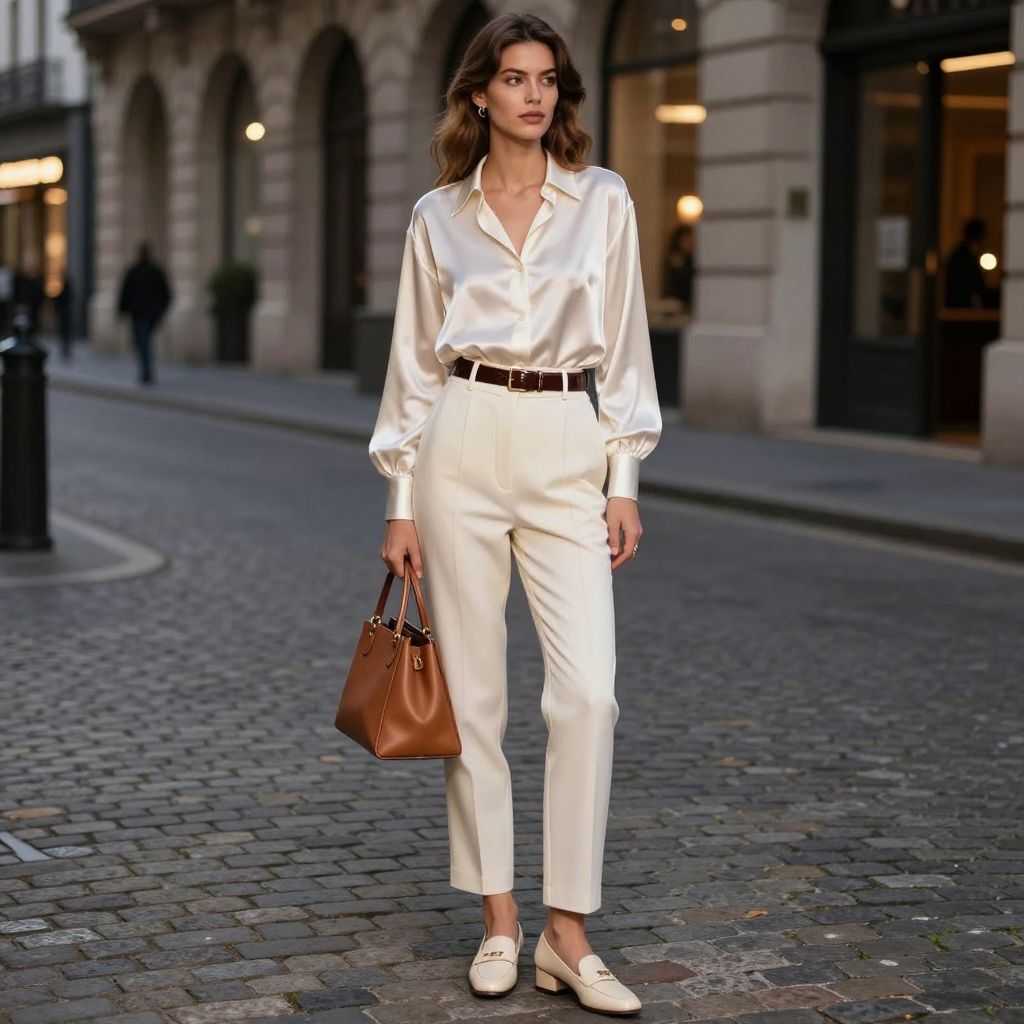 Monochrome Cream Statement