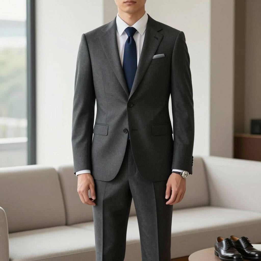 Classic Charcoal Suit