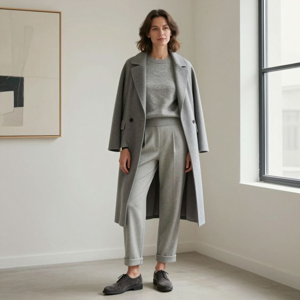 Monochrome Grey Layers