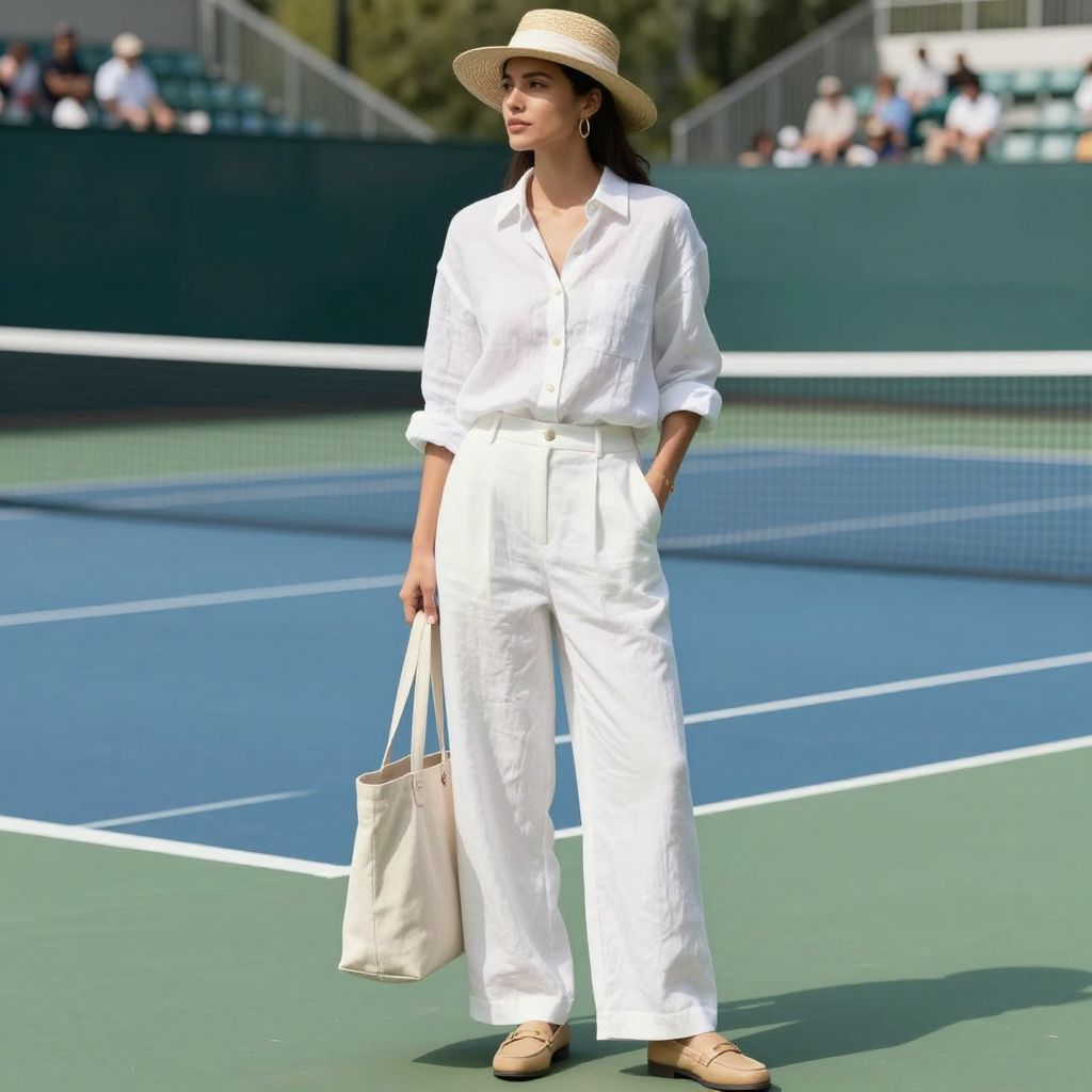 White Linen Match Point