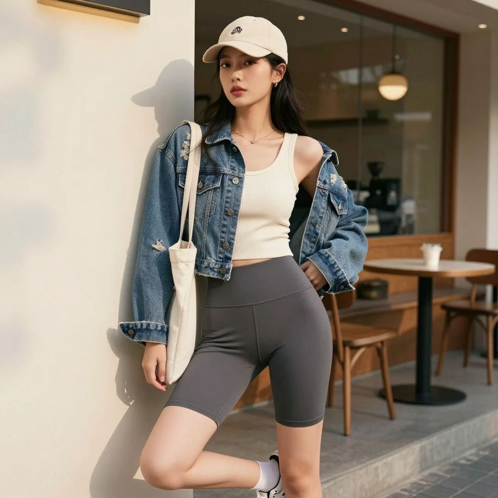 Street To Studio Chic yoga outfit