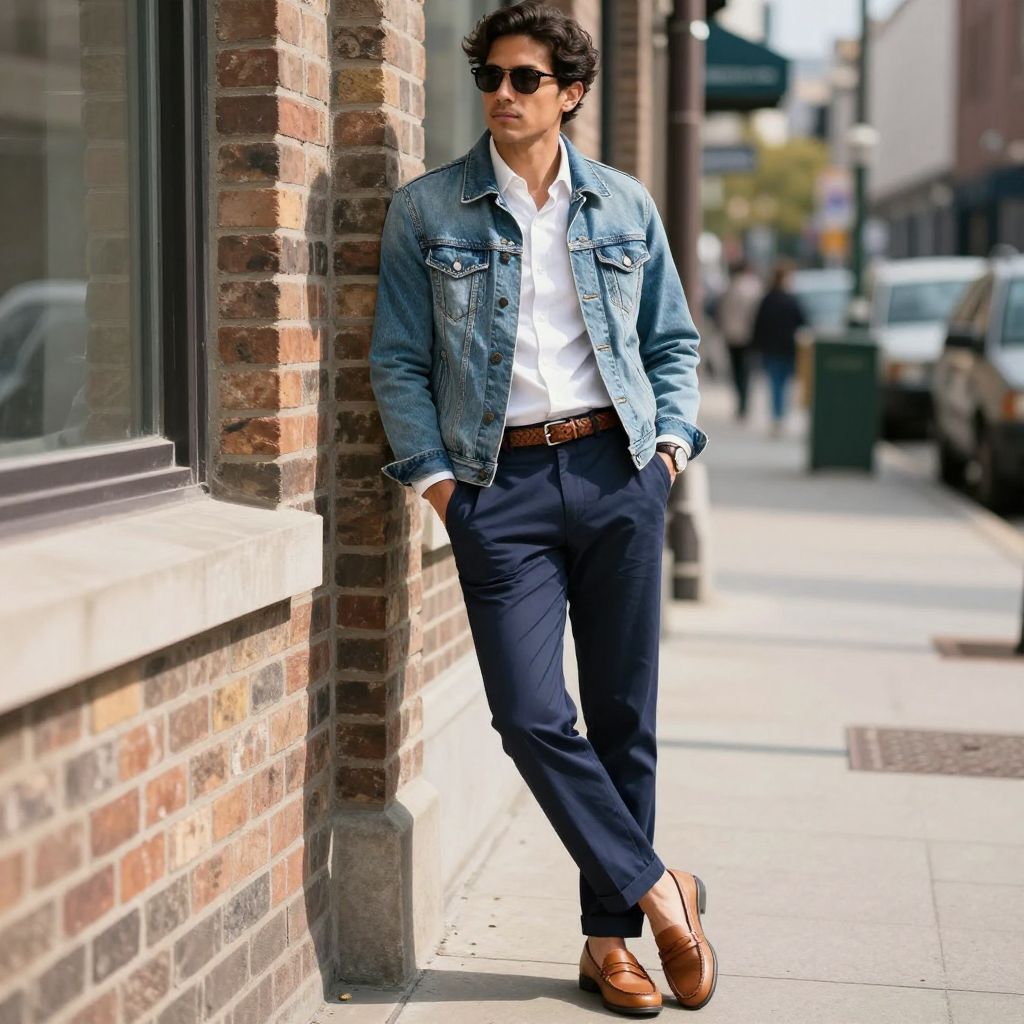 What Pants To Wear With A Jean Jacket (15 Outfit Ideas)